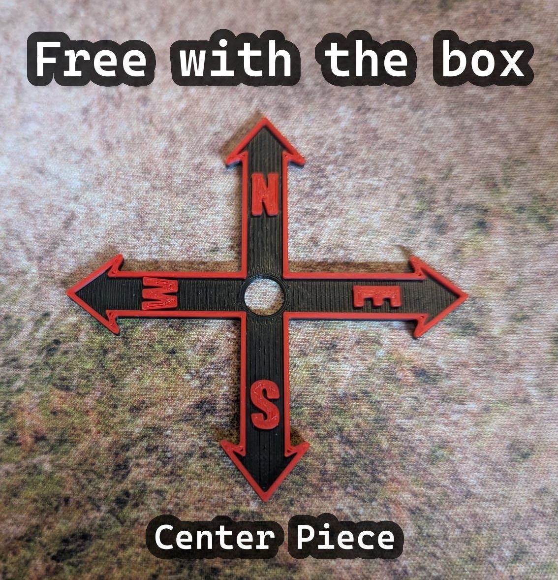 Warcry Compatible Activation Tokens & Box Set – Objective, Treasure, Deployment Tokens + Optional Storage Box– Multiple Colours