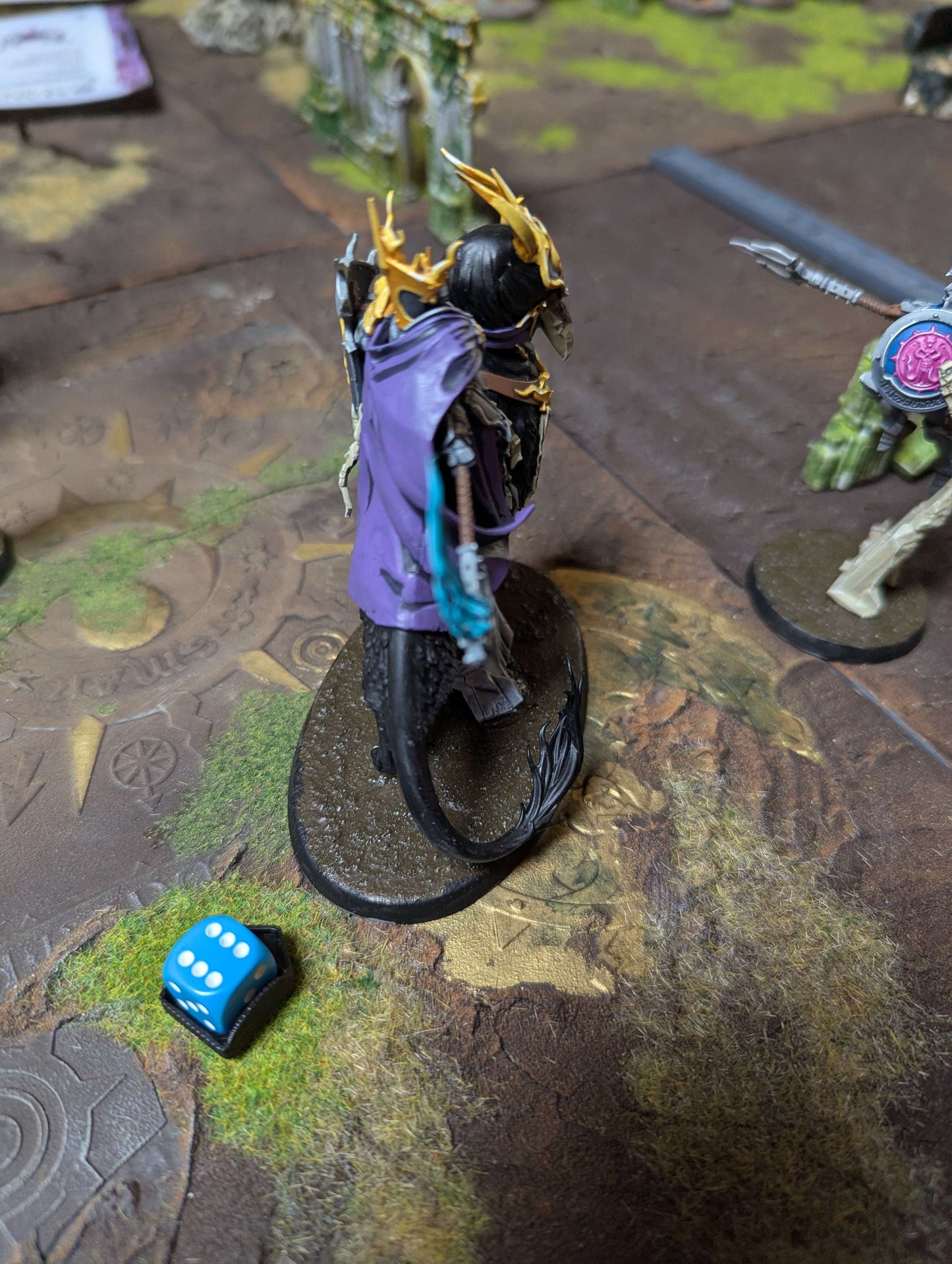 Unique Wargaming Dice Holder (12mm) - Perfect for Warcry, 40k, AOS, Kill Team, Mordheim, and Beyond!