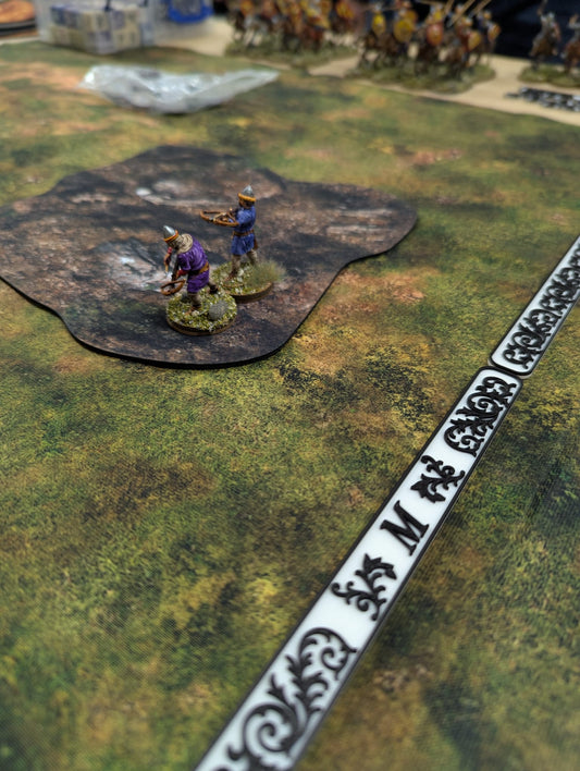 Saga Wargame Starter Set - Template & Fatigue | 3D Printed in Eco-Friendly PLA | Compatible with Saga Miniature Wargame