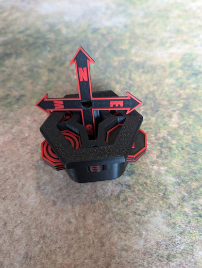 Warcry Compatible Activation Tokens & Box Set – Objective, Treasure, Deployment Tokens + Optional Storage Box– Multiple Colours
