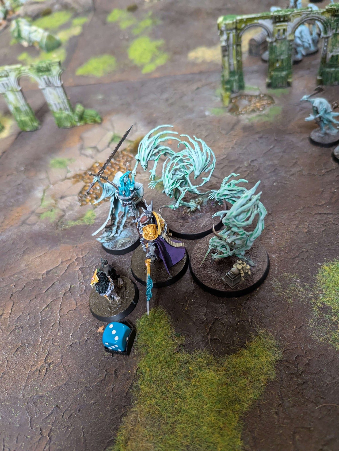 Unique Wargaming Dice Holder (12mm) - Perfect for Warcry, 40k, AOS, Kill Team, Mordheim, and Beyond!