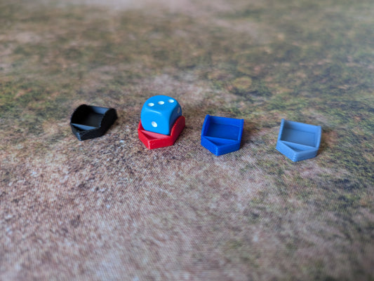 Unique Wargaming Dice Holder (12mm) - Perfect for Warcry, 40k, AOS, Kill Team, Mordheim, and Beyond!